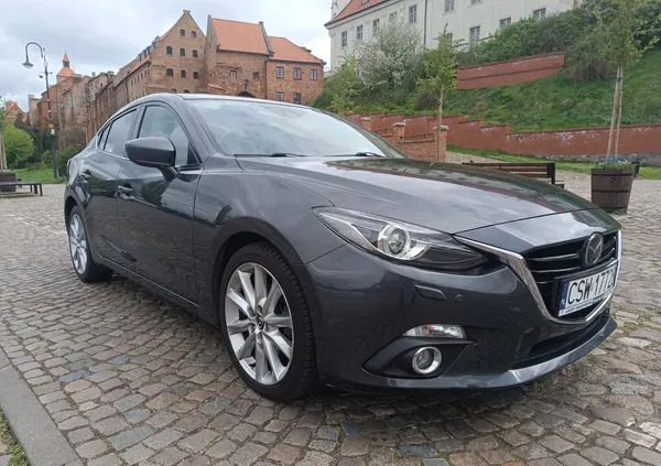 mazda 3 kujawsko-pomorskie Mazda 3 cena 33900 przebieg: 235000, rok produkcji 2014 z Grudziądz